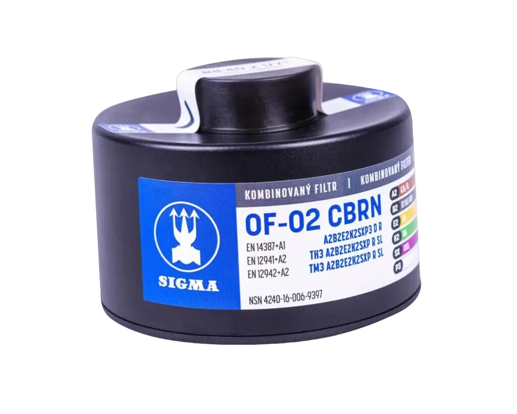 Фільтр комбінований OF-02 CBRN (A2B2E2K2SXP3DR) Медапаратура