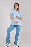Джинсы для беременных 2330 0035 голубые S