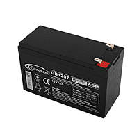 Акумуляторна батарея Gemix 12V 7AH (GB1207), Black, AGM
