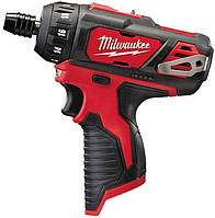 Аккумуляторный шуруповерт Milwaukee M12 BD-0 (4933441910) (без АКБ и ЗУ)(1463814101754)