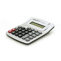 Калькулятор офисный KEENLY KK-800A-1, 27 кнопок, размеры 140*110*30мм, Silver, BOX