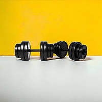 Гантелі 2 по 15 кг ( розбірні набірні набір  2х15 кг композитні  зі змінними дисками гантелі для будинку  )
