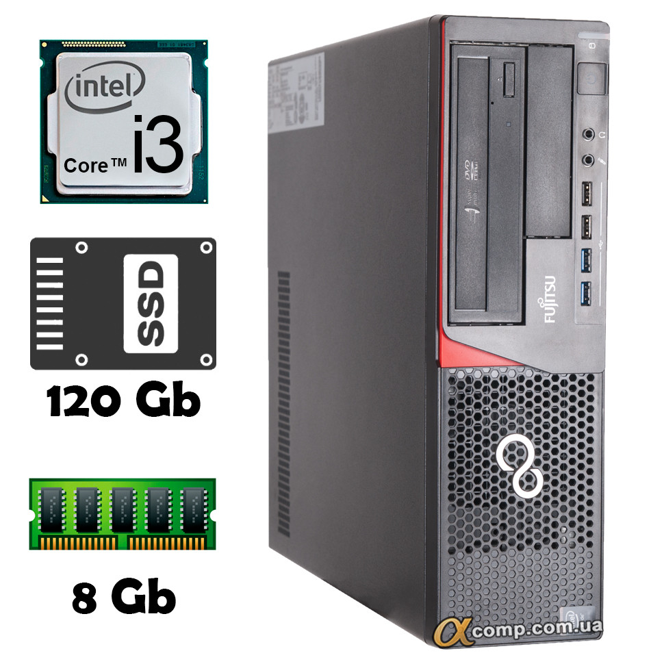 Fujitsu ESPRIMO E920 dt (i3-4130 • 8Gb • ssd 120Gb) БВ