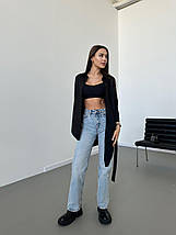 Сорочка-туніка з тонкого котону, яка має дуже легко та жіночно великі розміри, фото 4