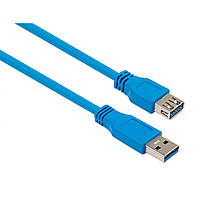 Дата кабель USB 3.0 AM/AF 1.8m Vinga (VCPUSB3AMAF1.8B)(1839201088756)