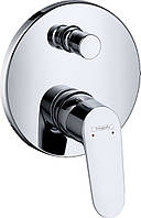 Смеситель для ванны Hansgrohe Focus 31945000, скрытый монтаж(14437327271754)