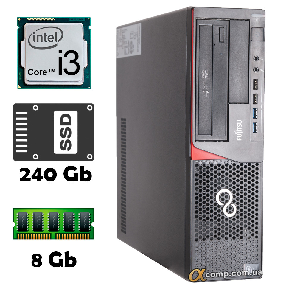 Fujitsu ESPRIMO E920 dt (i3-4130 • 8Gb • ssd 240Gb) БВ