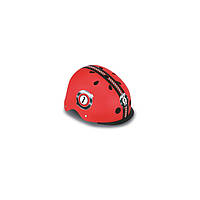 Шлем Globber с фнариком (XS/S) Гонки красный (507-102)(1839238446756)