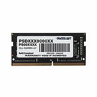 Оперативна пам'ять DDR4 Patriot SL 4GB 2400MHz CL17 256X16 SODIMM
