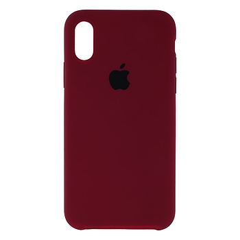 Силіконовий чохол для iPhone Xs Max Marsala