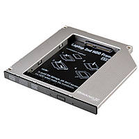 Фрейм-переходник Grand-X HDD 2.5'' to notebook 9.5 mm ODD SATA/mSATA (HDC-24N)(1867091976756)