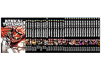 Комплект Манги Атака Титанів Attack on Titan Том з 01 по 34 російською мовою BP ATSET 02 Комиксы 1076