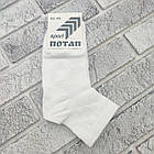 Шкарпетки чоловічі середні літо сітка р.42-45 білі ПОТАП ДУКАТ 30038800, фото 2