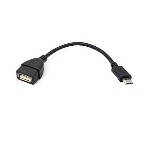 OTG кабель MicroUSB UC-065 (0.15м)