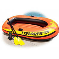 Intex 58332 (211 x 117 x 41см) Надувний човен Explorer 300 Set