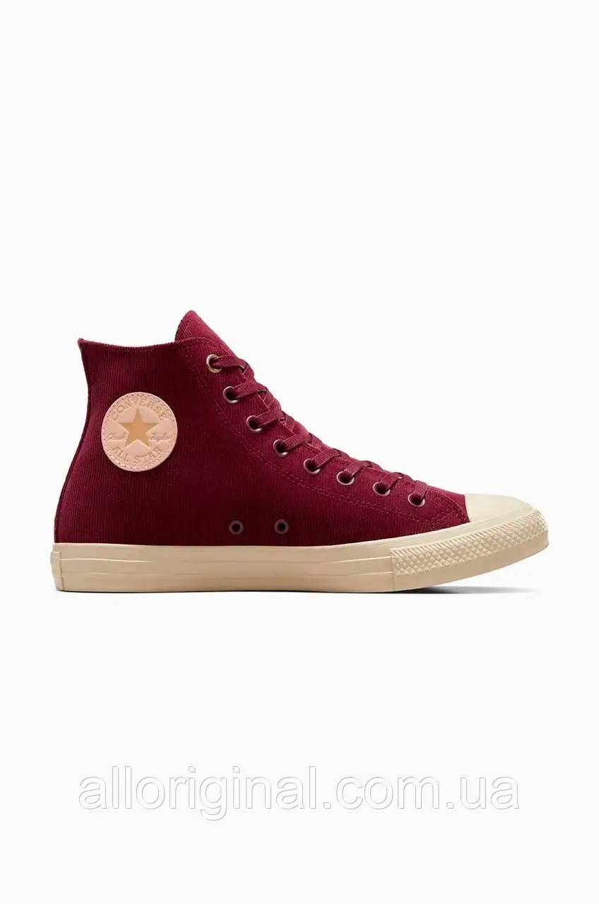 AllOriginal com ua Кеди Converse Converse x Wonka Chuck Taylor All Star Corduroy чоловічі колір бордовий, фото 1