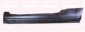 Поріг лівий Citroen C2 03-09 2 DOORS Klokkerholm