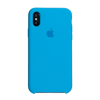 Силіконовий чохол для iPhone Xs Max Blue