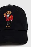 AllOriginal com ua Бавовняна бейсболка Polo Ralph Lauren колір чорний з аплікацією 710926923 РОЗМІРИ ЗАПИТУЙТЕ, фото 2