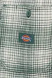 AllOriginal com ua Бавовняна сорочка Dickies EVANSVILLE LS чоловіча колір зелений regular класичний комір, фото 5
