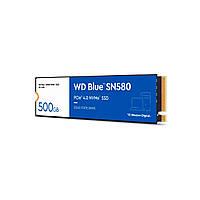 Накопитель SSD M.2 2280 500GB SN580 Blue WD (WDS500G3B0E)(1694304389756)