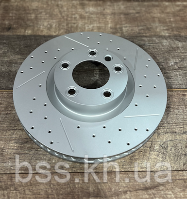 Диск гальмівний передній R1 CONCEPTS CARBON GEOMET Porsche Cayenne 11-18 360mm 830-74056d & 830-74057d