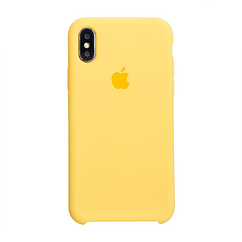 Силіконовий чохол для iPhone Xs Max Canary Yellow