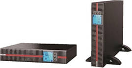 Джерело безперебійного живлення Powercom MRT-2000, Online, 2 х Schuko, RJ-45, USB, LCD, металл (00230035)
