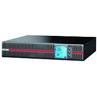 Джерело безперебійного живлення Powercom MRT-3000, Online, 2 x євро, USB, RJ-45, LCD, металл (00230034)