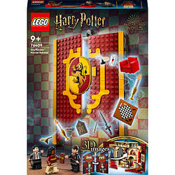 LEGO Harry Potter Прапор гуртожитку Ґрифіндор конструктор лего Прапор гуртожитку Ґрифіндор 76409