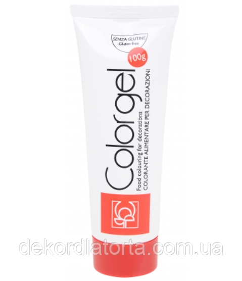 Барвник гелевий Modecor Вишневий 100 гр