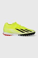 Urbanshop com ua Взуття для футболу adidas Performance turfy X Crazyfast League колір жовтий РОЗМІРИ ЗАПИТУЙТЕ