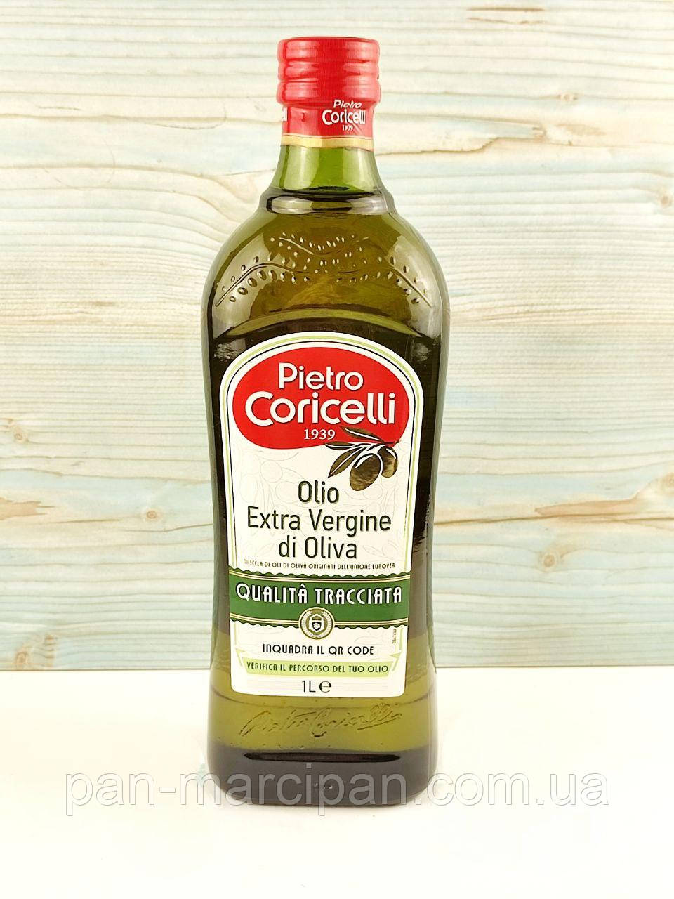 Оливкова олія Pietro Coricelli Qualita Tracciata 1 л Італія, фото 1