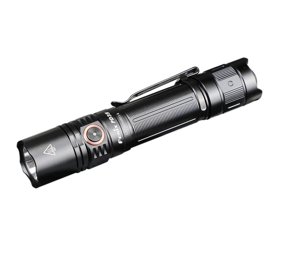Ручний тактичний ліхтарик Fenix PD35 V3.0 1700лм Micro-USB (Чорний)