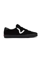 Urbanshop com ua Шкіряні кеди Vans Sport Low жіночі колір чорний VN000CQRBKA1 РОЗМІРИ ЗАПИТУЙТЕ