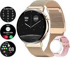 Смарт-годинник Chronus для жінок функція дзвінка 1,32-дюймовий HD сенсорний екран Bluetooth Smartwatch 21 режим