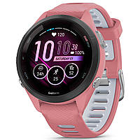 Смарт-годинник Garmin Forerunner 265S Black Bezel with Light Pink Case and Light Pink/Whitestone Silicone Band (010-02810-55)