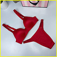 Подарочный набор нижнего белья для девушек Victoria`s Secret, топ + трусики
