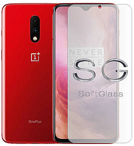 М'яке скло для OnePlus 7 на екран поліуретанове SoftGlass
