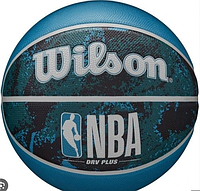 М'яч баскетбольний Wilson NBA DRV PLUS VIBE BSKT Black/Blue size 6