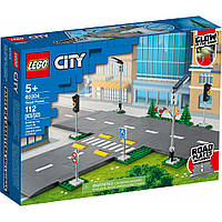 Конструктор LEGO City Town Дорожні плити 112 деталей (60304)(1782033026756)