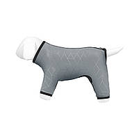 Дождевик для животных Collar WAUDOG Clothes светоотражающий XS30 В 43-45 см, С 27-30 см (5419)(1726743722756)