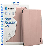 Чохол-книжка BeCover Soft Edge для Lenovo Tab M10 Plus TB-125F (3rd Gen)/K10 Pro TB-226 10.61" Rose Gold (708369)