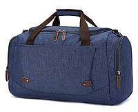 Дорожная текстильная сумка Vintage 20075 Синяя ds