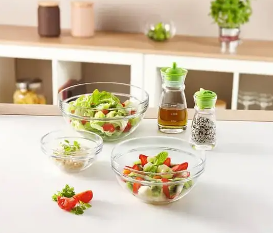 Скляний салатник Luminarc Bowl Stackable з бортами 170 мм (N2317)