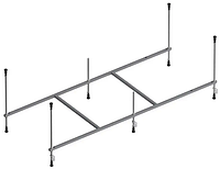 Каркас для ванной AM.PM X-Joy, 170х70 см (W88A-170-070W-R)(15398677421754)