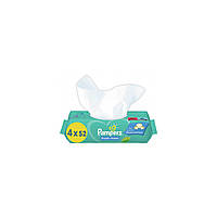 Детские влажные салфетки Pampers Fresh Clean 4х52 шт (8001841077949)(1839322020756)