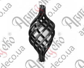 Кошик кований 130х65х12 Арт. 12.112.01