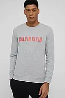 Urbanshop com ua Піжамний лонгслів Calvin Klein Underwear колір сірий однотонна РОЗМІРИ ЗАПИТУЙТЕ