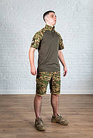 Форма маскировочная всу хищник саржа летняя военная армейская статутная костюм тактический мужской полевой зсу